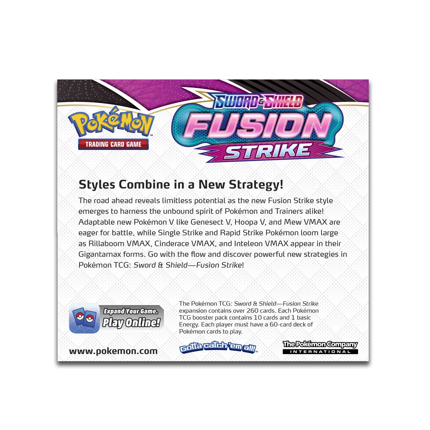 Pokemon: Fusion Strike Booster Box Pokemon: Fusion Strike Booster Box