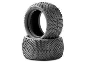 JConcepts - Double Dee's - 1/10 Rear Buggy Tires - 2.2" Soft Green Compound