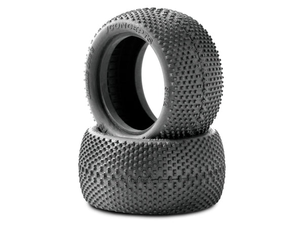 JConcepts - Double Dee's - 1/10 Rear Buggy Tires - 2.2" Soft Green Compound
