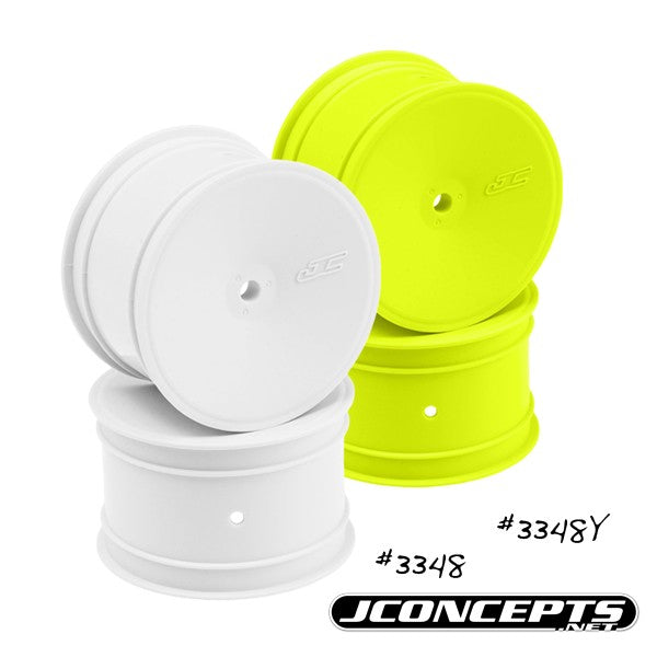 JConcepts - Mono - 2.2" 1/10 Buggy - Rear Wheels - White - 4pcs - Hobby Addicts