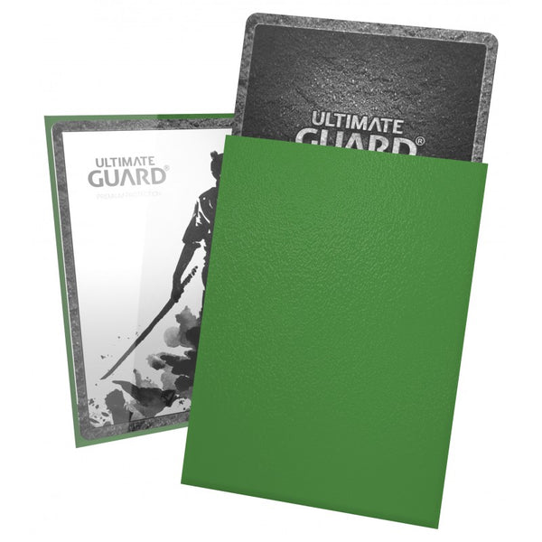Ultimate Guard - Katana Sleeves Standard Size - Green - Hobby Addicts