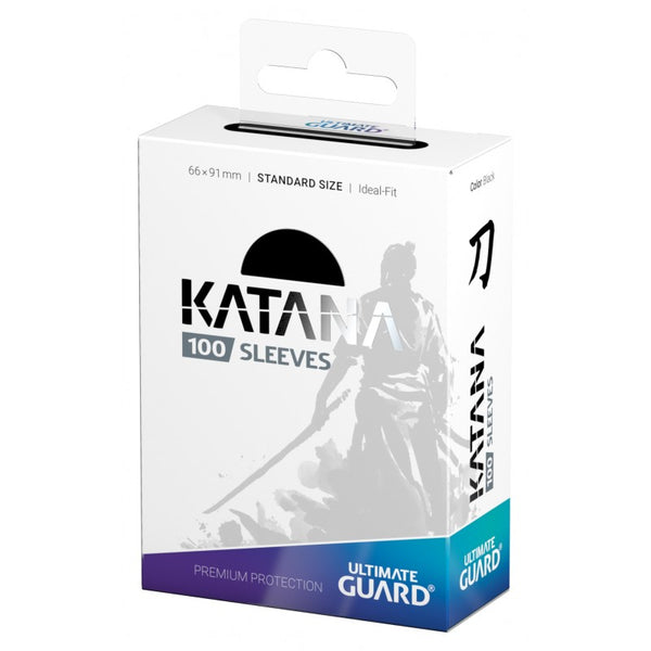 Ultimate Guard - Katana Sleeves Standard Size - Black - Hobby Addicts