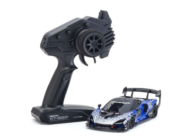 Kyosho - Mini-Z - MR-03 RWD Readyset - McLaren Senna GTR (Blue) 32340BL