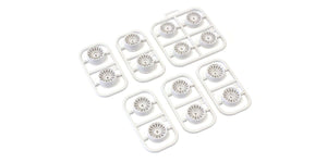 Kyosho - Multi Offset Wheel Set (White/AWD/14pcs.) MDH100W