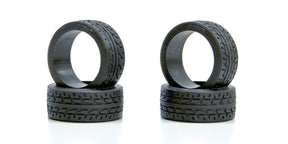 Kyosho Mini-Z RC car racing radial tire with 40° tread angle, designed for precision and durability in RC racing.
