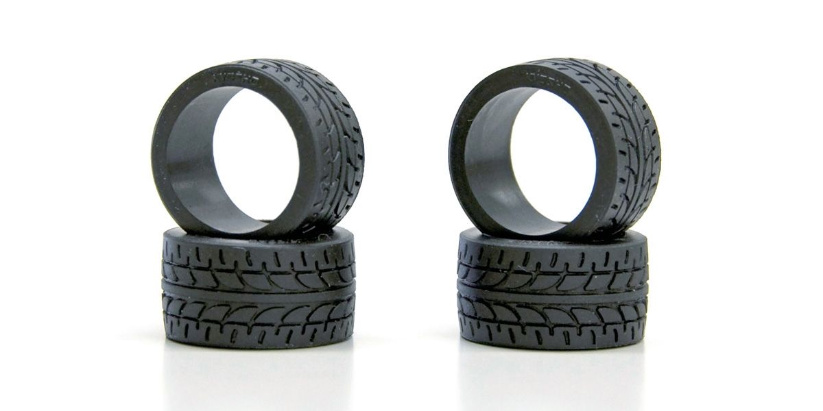 Kyosho - Mini-Z - Racing Radial Wide Tire 10° (4 pcs) MZW38-10