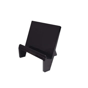 BCW Card Holder Stand displaying clear plastic card holder for collectibles or trading cards.