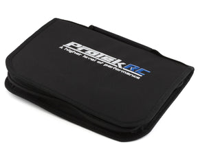 ProTek RC TruTorque team tool bag with multiple compartments and zipper closure, designed for storing RC tools and accessories.