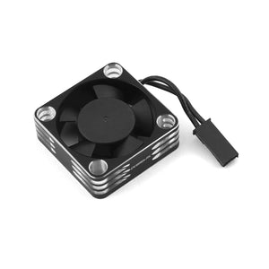 ProTek RC - 30x30x10mm Aluminum High Speed HV Cooling Fan (Silver/Black) - Hobby Addicts
