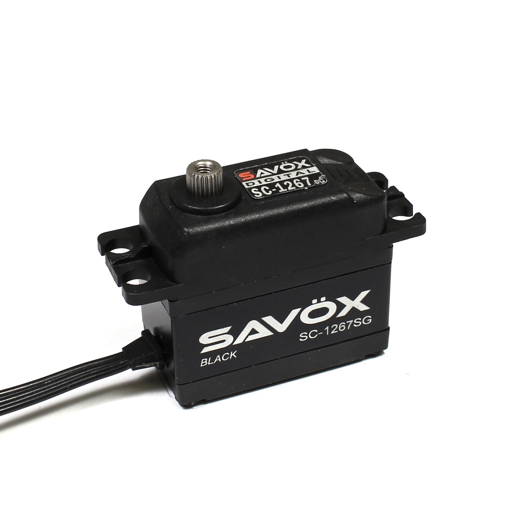 Savox - SC-1267SG-BE - Black Edition High Torque Digital Servo - 0.09sec / 277oz @ 7.4V