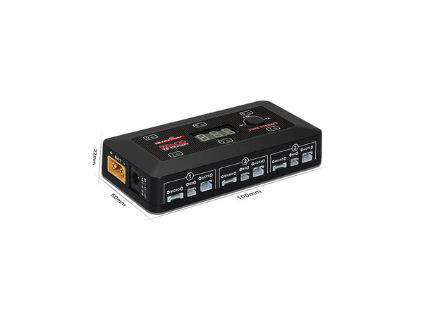 Ultra Power - UPTUPS6  - 25W 1S x 6 Compact DC Charger - Hobby Addicts