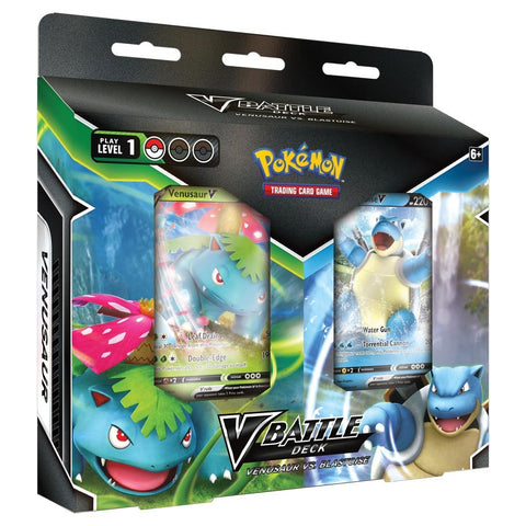 Pokémon TCG - V Battle Deck: Venusaur vs Blastoise - Hobby Addicts