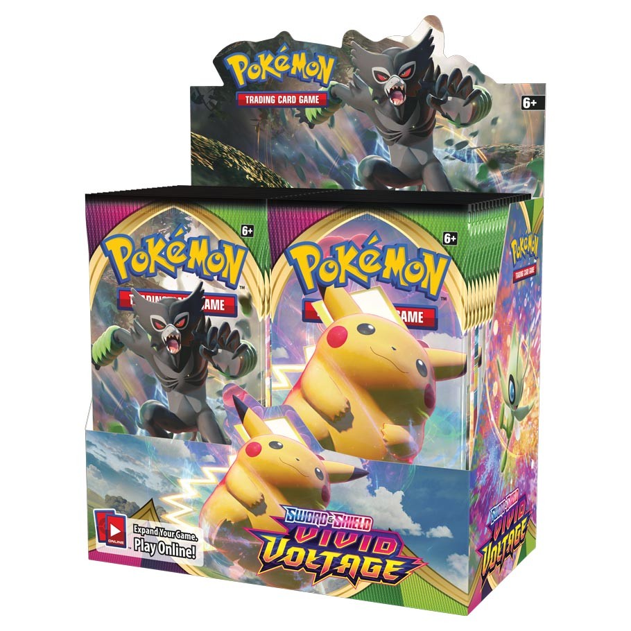 Pokémon TCG - Sword & Shield - Vivid Voltage - Booster Box - Hobby Addicts